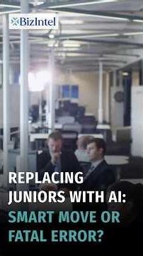 Replacing Juniors with AI: Smart Move or Fatal Error ?