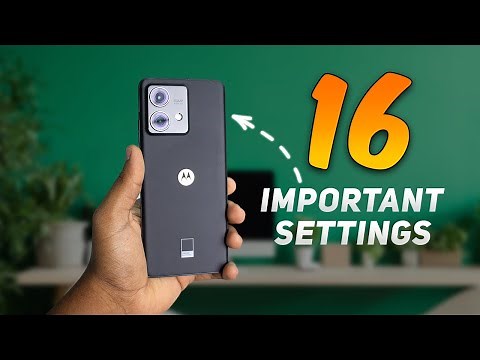 16 Motorola Mobile Settings You Must Try Right Now!
