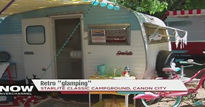 Retro campers take guests back to simpler times