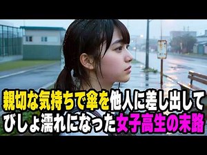 [Heartwarming Story] The woman I met at a rainy bus stop: Her true identity revealed 3 years late...