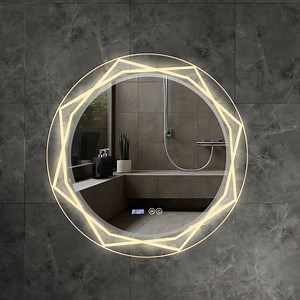 [Hot Item] Modern Design Illuminated LED Backlit Mirror LED Bathroom Wall Mirror Hotel Bathroom LED Full Length Mirror with Light
