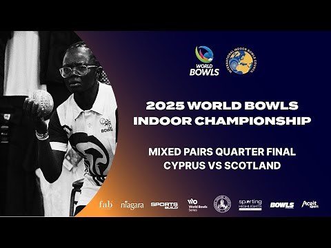 2025 World Bowls Indoor Championship | Mixed Pairs Quarter Final Round