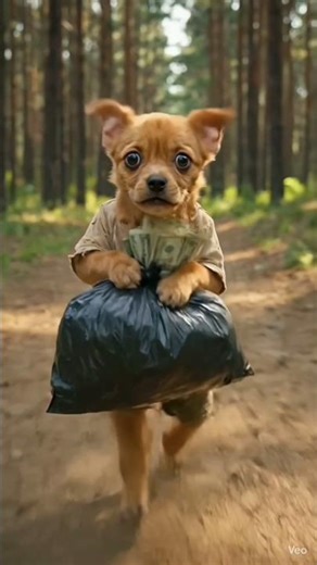 A cute little puppy is crying out for help to save his brother🐶 #shortvideo #dog #love#cartoon