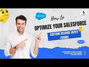 Custom Record Entry Form In Salesforce LWC | Blog 01 | Shubham #longswitchacademy #sfdc #salesforce