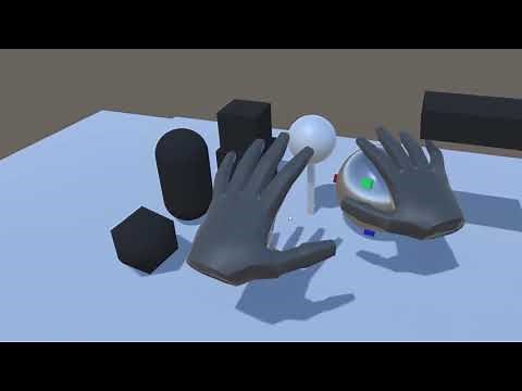 Articulation Body Experiment - Hands