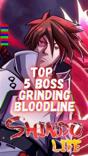 Top 5 BEST Bloodlines for Boss Grinding in Shindo Life 2026 🔥 #Shorts