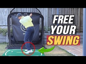 Raise Left Heel In Backswing ➜ Free-Flowing Golf Swing
