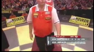 552K views · 5.4K reactions | CLASSIC: NINE-DARTER! | 17-Year-Old Michael van Gerwen Hits First TV Nine-Darter! | Darts Banter | Facebook
