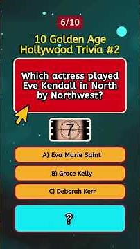 Classic Movie Quiz #2. Only Experts Get 10/10. Fun Old Films Trivia.
