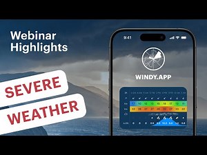 Tracking severe weather - Webinar Highlights