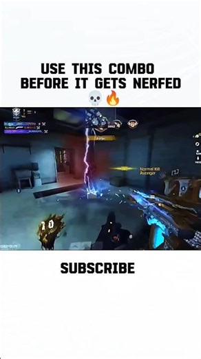 USE THIS COMBO BEFORE IT GETS NERFED 💀🔥 #codm #codmfunnymoments #codmfunnyshorts