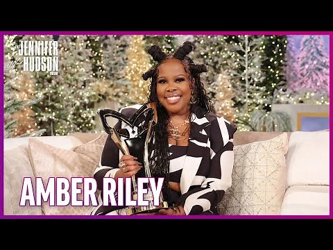 ‘The Masked Singer’ Winner Amber Riley Holds Her Golden Mask Trophy for the First Time