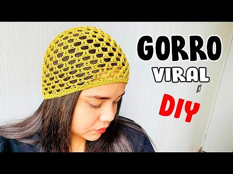 😍TUTORIAL!! Crochet lace hat on trend for 2025😱