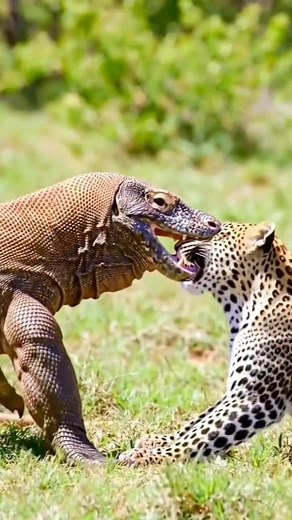 39K views · 61 reactions | Comodo bite a mouth of leopard 沈 #comodo #leopard #leopardvscomodo #wildafrica #wildanimals #wildanimalshorts #wildlifepage #nagpur #nature | PetWise Hub | Facebook