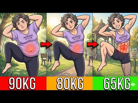 Do This Every Morning ➜ Get a Smaller Waist ➜ FIT FOR WOMEN 50+