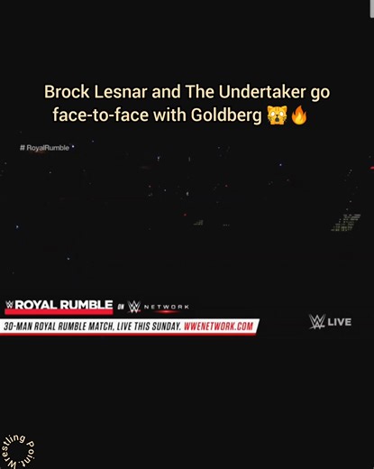 Brock Lesnar and The Undertaker go face-to-face with Goldberg: Raw, Jan. 23, 2017🙀 For the first time since Goldberg defeated Brock Lesnar in their Mega Match at Survivor Series, the two titans meet in the conter of the ring for an intense confrontation that is interrupted by The Undertaker💪 #wweuniverse #WWE #WWENXT #WWERaw #WWESmackdown #wrestling #WrestleMania #raw #nxt #SmackDown #viral | Wrestling Point