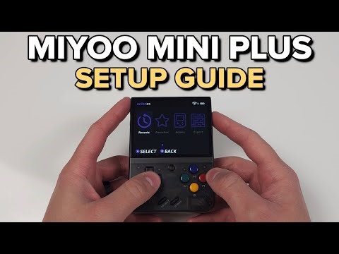 MIYOO MINI PLUS Ultimate Setup Guide - OnionOS, Roms, Box Art and Tweaks