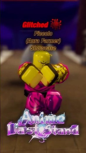 Orange Piccolo (Aura Farmer) Showcase | Roblox | Anime Last Stand #roblox #animelaststand #showcase