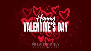 Happy Valentine's Day - Title Graphics