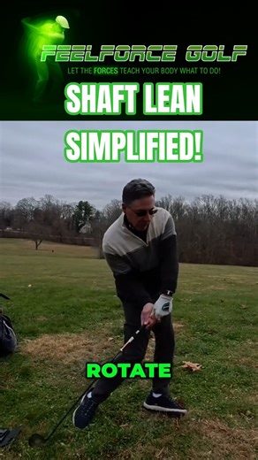 Master Shaft Lean: Unlock Low Shots & Perfect Your Golf Swing! #shorts