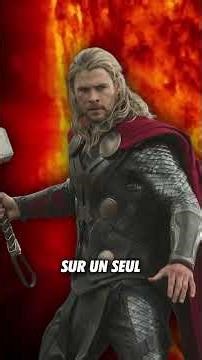 La vraie résistance de THOR #science #maths #physique #marvel