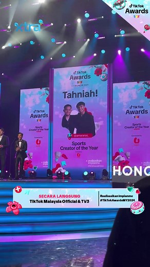 Pemenang Sports Creator Of The Year di TikTok Awards