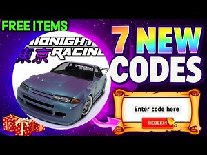 *SECRET UPDATE!* | Midnight Racing Tokyo CODES 2026 (ROBLOX Midnight Racing:Tokyo)
