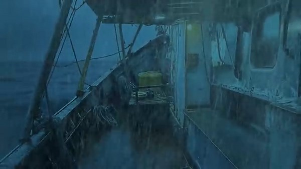 Ocean Storm Sounds for Sleep or Study | Loud Thunder, Waves, Howling Wind & Heavy Rain | Stormy Sea