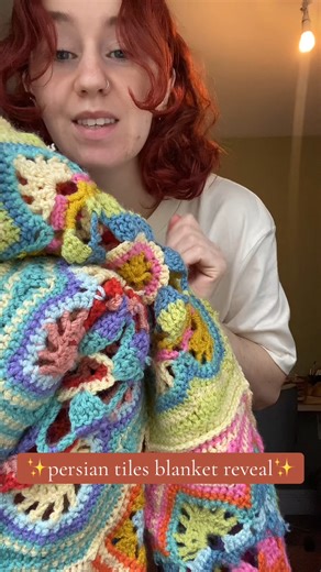 74K views · 3.4K reactions | Pattern  https://bit.ly/persian-tiles-blanket I just love the Persian Tiles Blanket, my fav design. 殺✨ Design original by Janie Crow Video by Emma Rose #CrochetLove #crocheting #crochetinspiration #crochetersofinstagram #crochet | Crochet Tutorial | Facebook