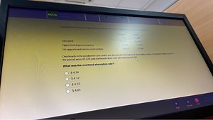 A production cost centre reports:| Category                   ... | Filo