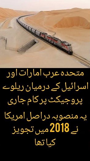 UAE–Israel Railway Project: A U.S. Proposal from 2018 Back in Action