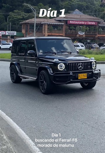 Buscando el Ferrari F8 Morado de Maluma | Día 1