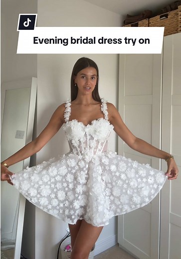 Evening Bridal Dress Try-On: Rosie Etienne Collection