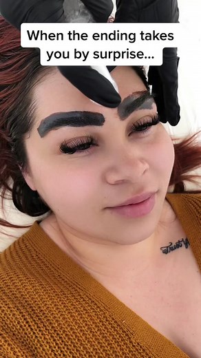 Unexpected Brow Reveal: Ombre Powder Brows Transformation
