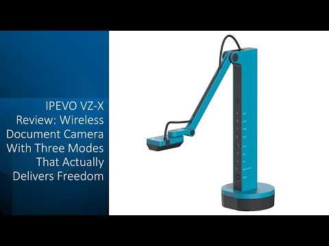 IPEVO VZ-X Review: Wireless Document Camera With Three Modes That Actually Delivers Freedom