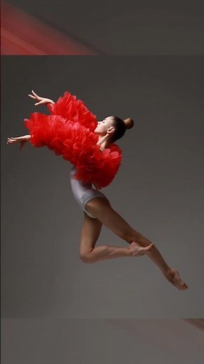 🇺🇦 Model poses for photoshoot📸 Rhythmic gymnastics. Model Valeriia