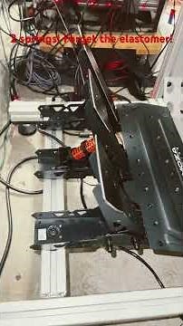 Forget the elastomer! Go with 2 springs on your Moza SRP pedals! Feels so much better!