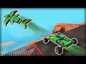 Transforming Car Into Glider Stunt Challenge! (Trailmakers Multiplayer Gameplay)