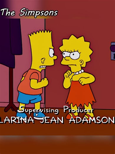 Bart and Lisa kept fighting.#thesimpsons #cartoon #animation #fyp #tiktok