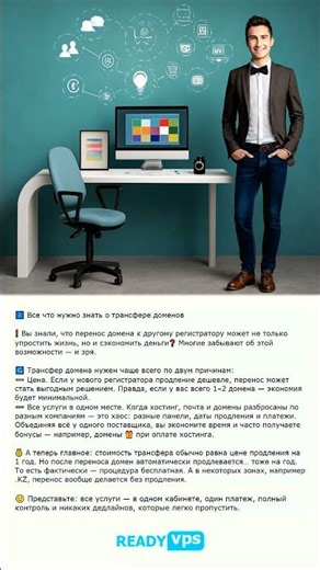 ℹ️​ Трансфер доменов