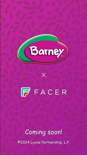 BARNEY x FACER COLLAB ANNOUNCEMENT!
