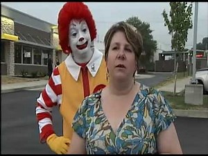 Ronald McDonald HILARIOUSLY Crashes Manager's Interview at Newly Renovated McDonald's in Centerville