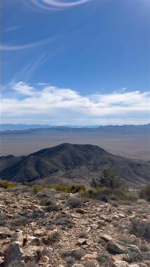 Climbing a peak for practice before Beveridge