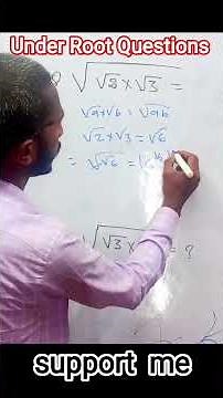 Simplifying sqrt 2+ sqrt (3)) in 2 way || #maths #simplification #video #ytshorts #viruls#shortsfeed