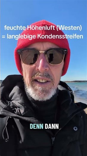 What contrails reveal about the weather #weather #contrails #shorts