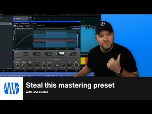Steal this audio mastering preset! | PreSonus
