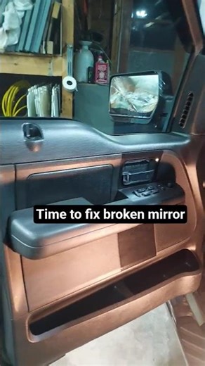 Time to fix the F150 mirror. #fixing #f150 #truck