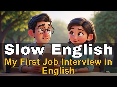 My First Job Interview in English | Learn English Through Story | English Listening Practice