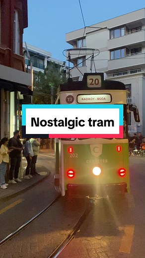 The nostalgic tram that connects Moda with Kadiköy, on the Asian side of Istanbul. #istanbul #kadiköy #modaistanbul #nostalgictram #tram #tramway #trip #travel #travelling #viaggio #viaggiare