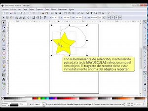10.1 Tutorial de Inkscape. Nodos 2. Conectar, recortar y enmascarar.